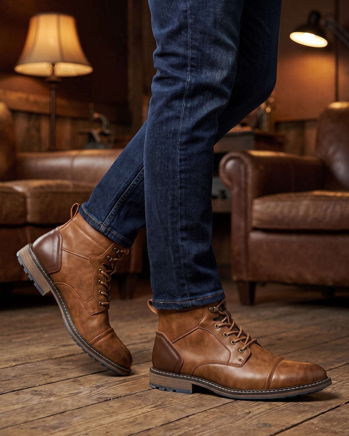 Lorenzo Leather Boot