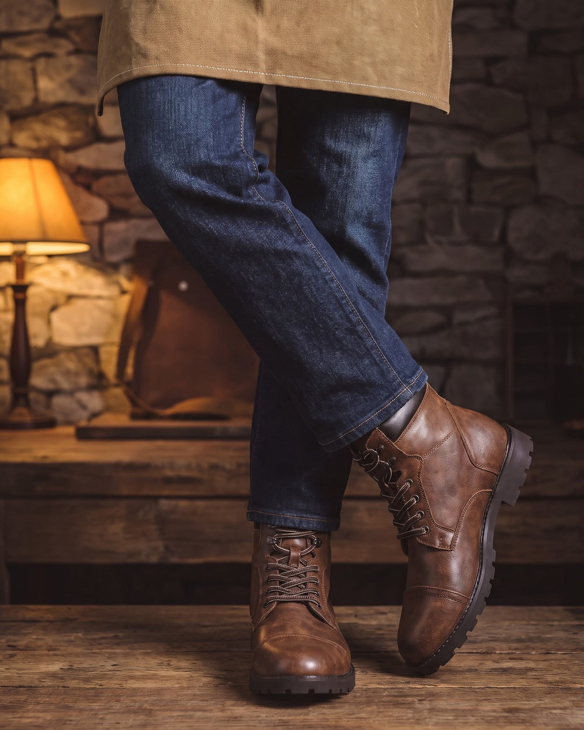 Lucio Leather Boot