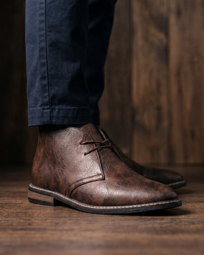 Carlo Leather Chukka Boot