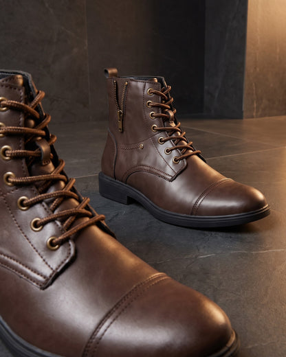 Octavio Leather-Look Boot