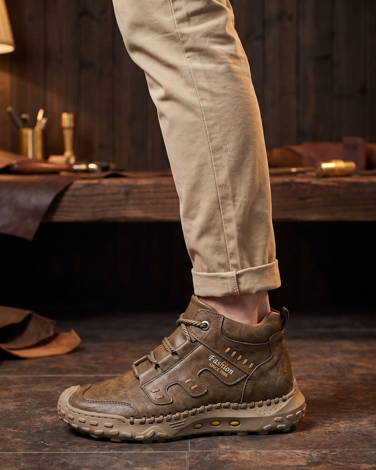 Roman Leather Boot