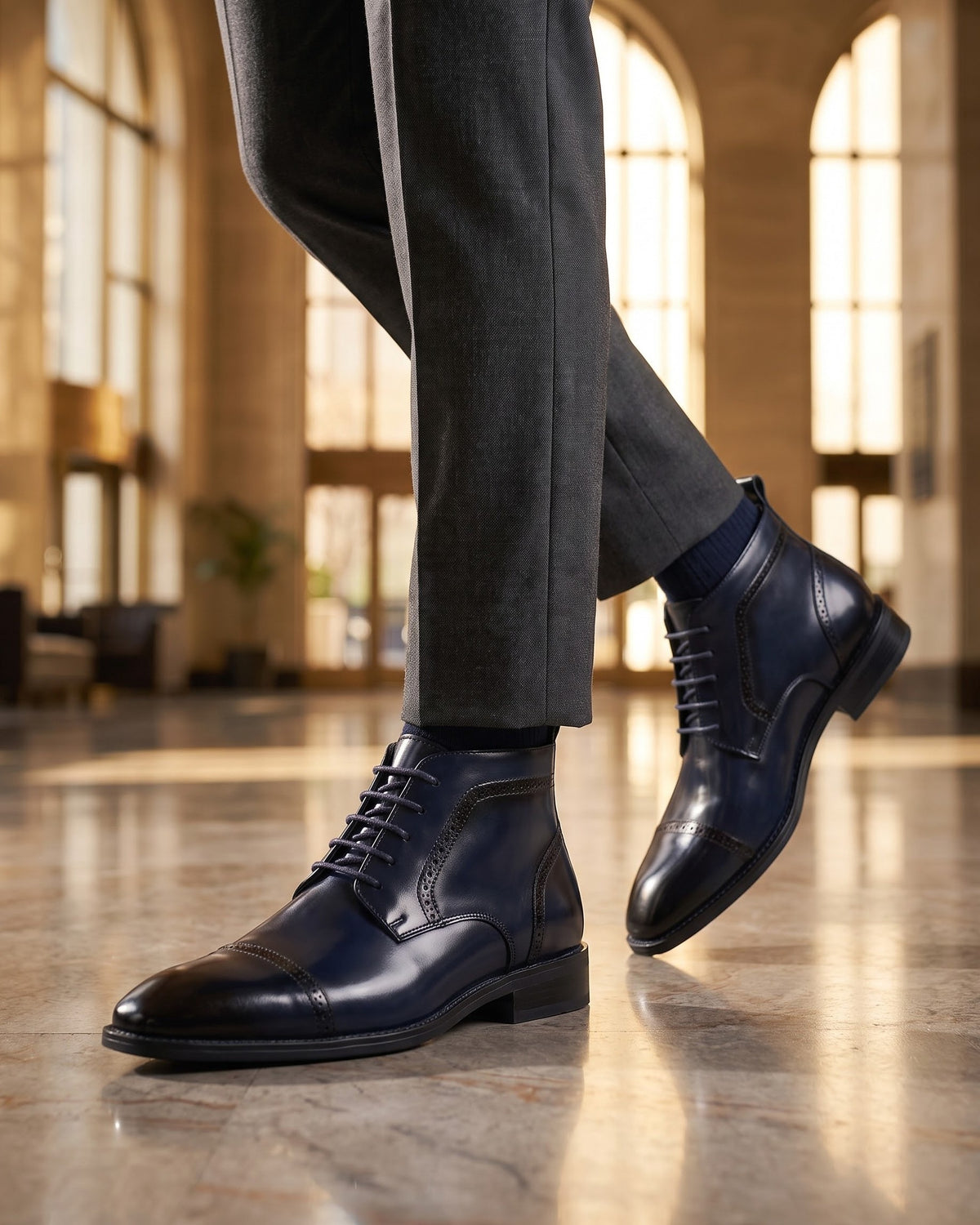 Francesco Leather Boot