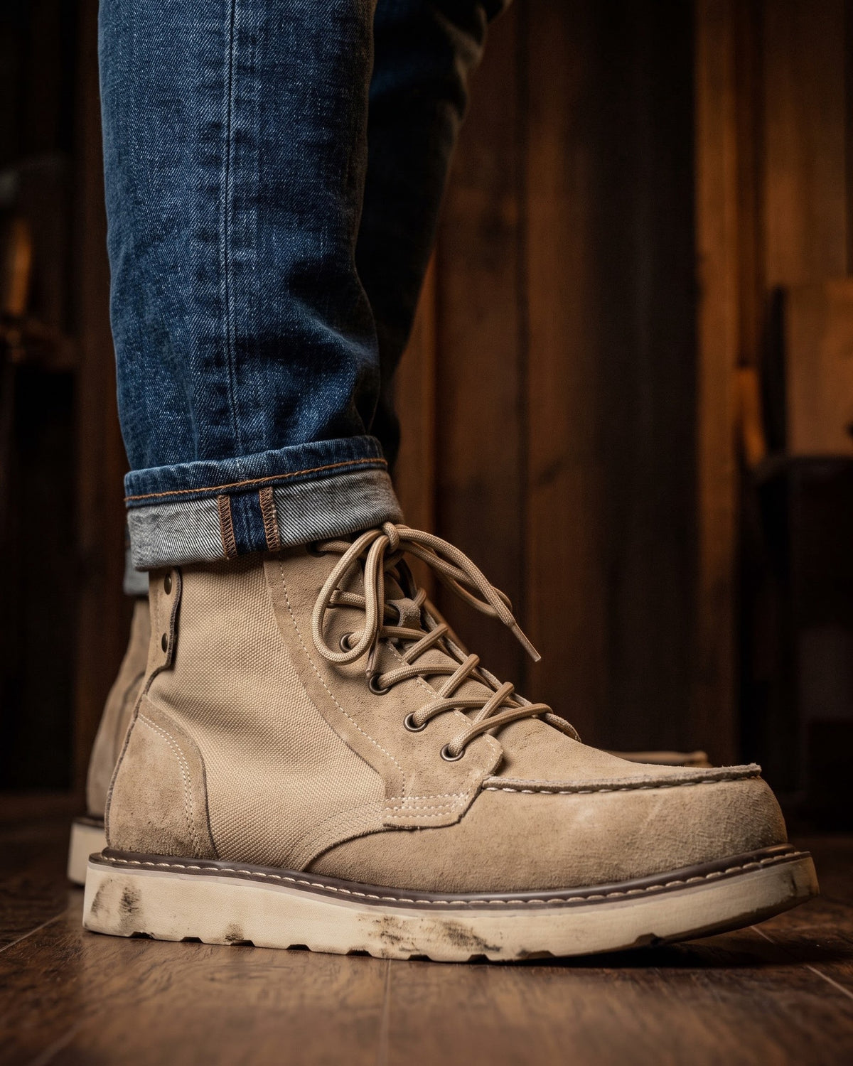 Lorenzo Suede-Effect Boot