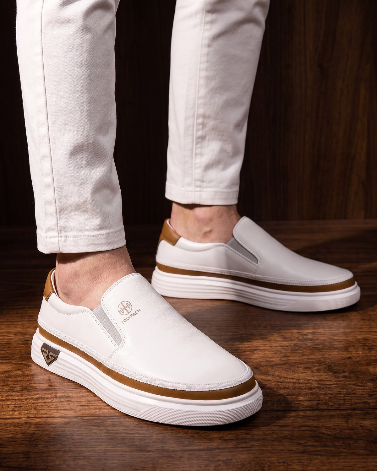 Ludovico Leather Slip-On