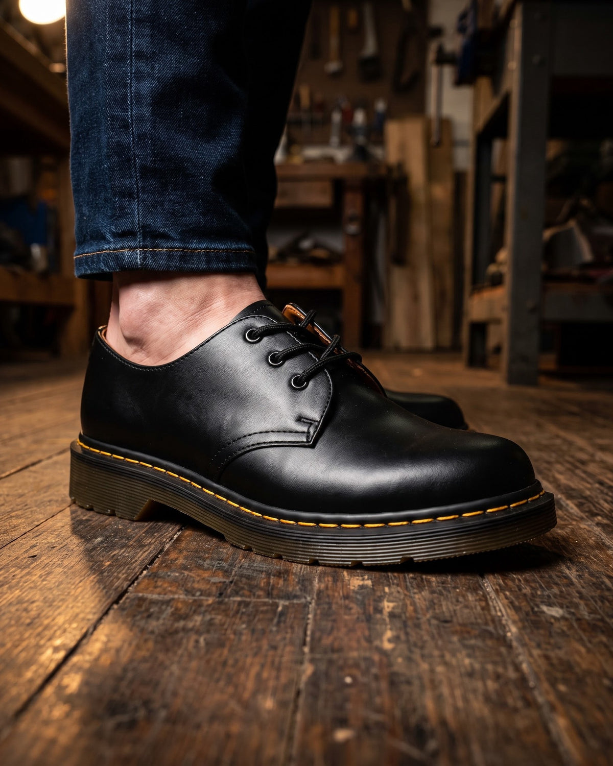 Walter Faux Leather Oxford