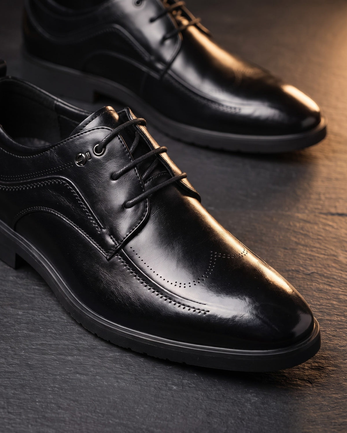 Enzo Leather Derby