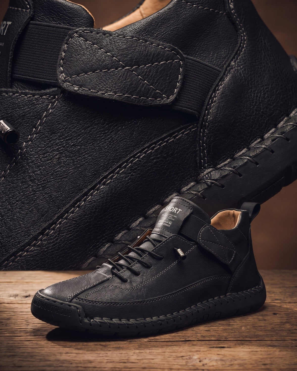Osvaldo Leather Sneaker