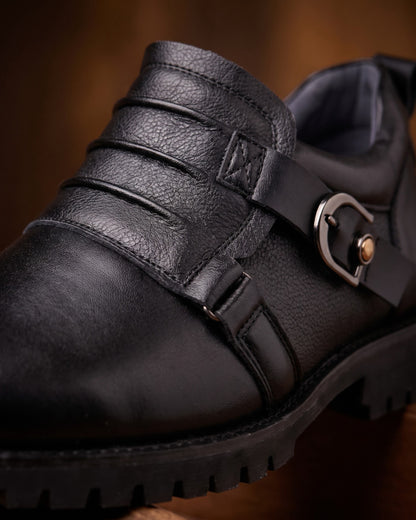 Fernando Leather Monk Strap