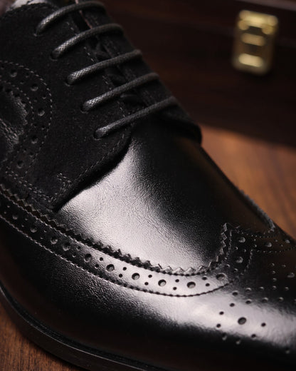 Alvaro Faux Leather Brogue