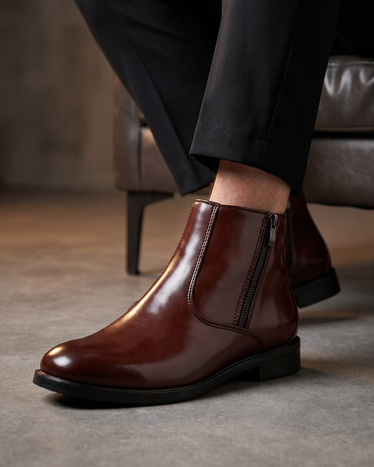 Iker Leather Chelsea Boot