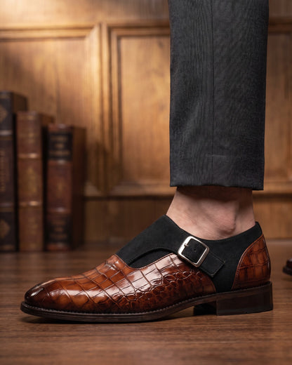 Pablo Leather Monk Strap