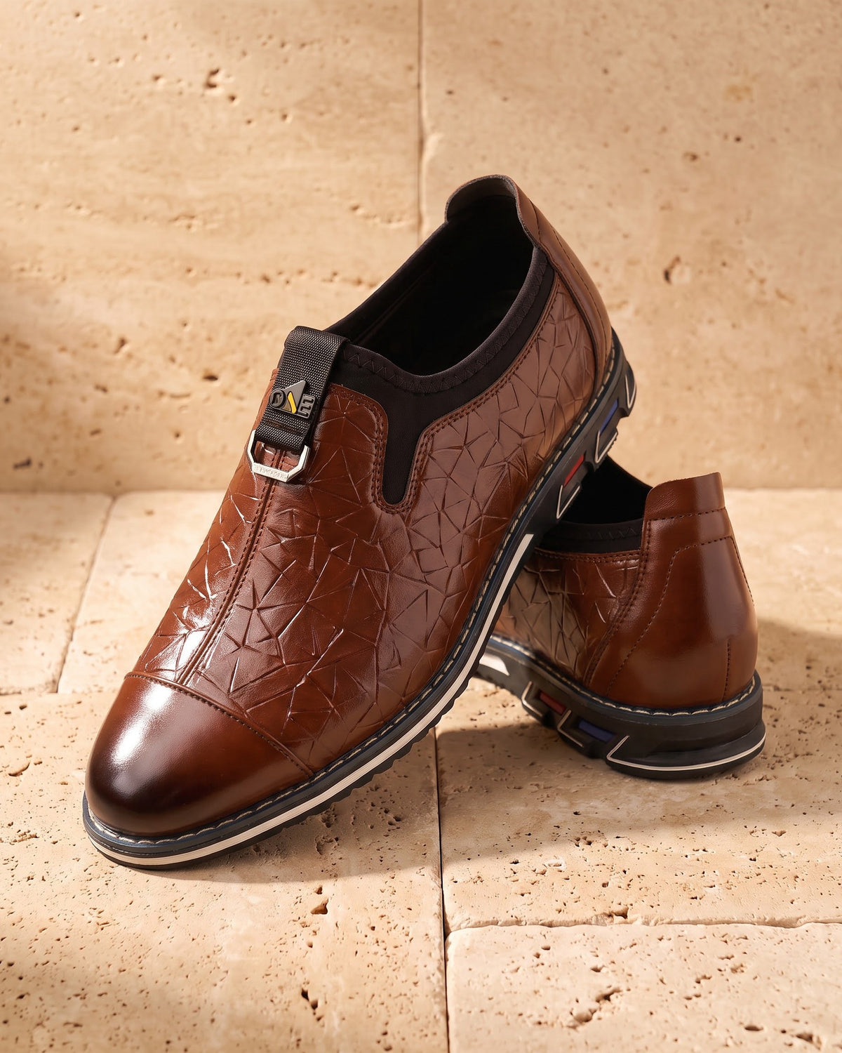 Nestor Leather Monk Strap