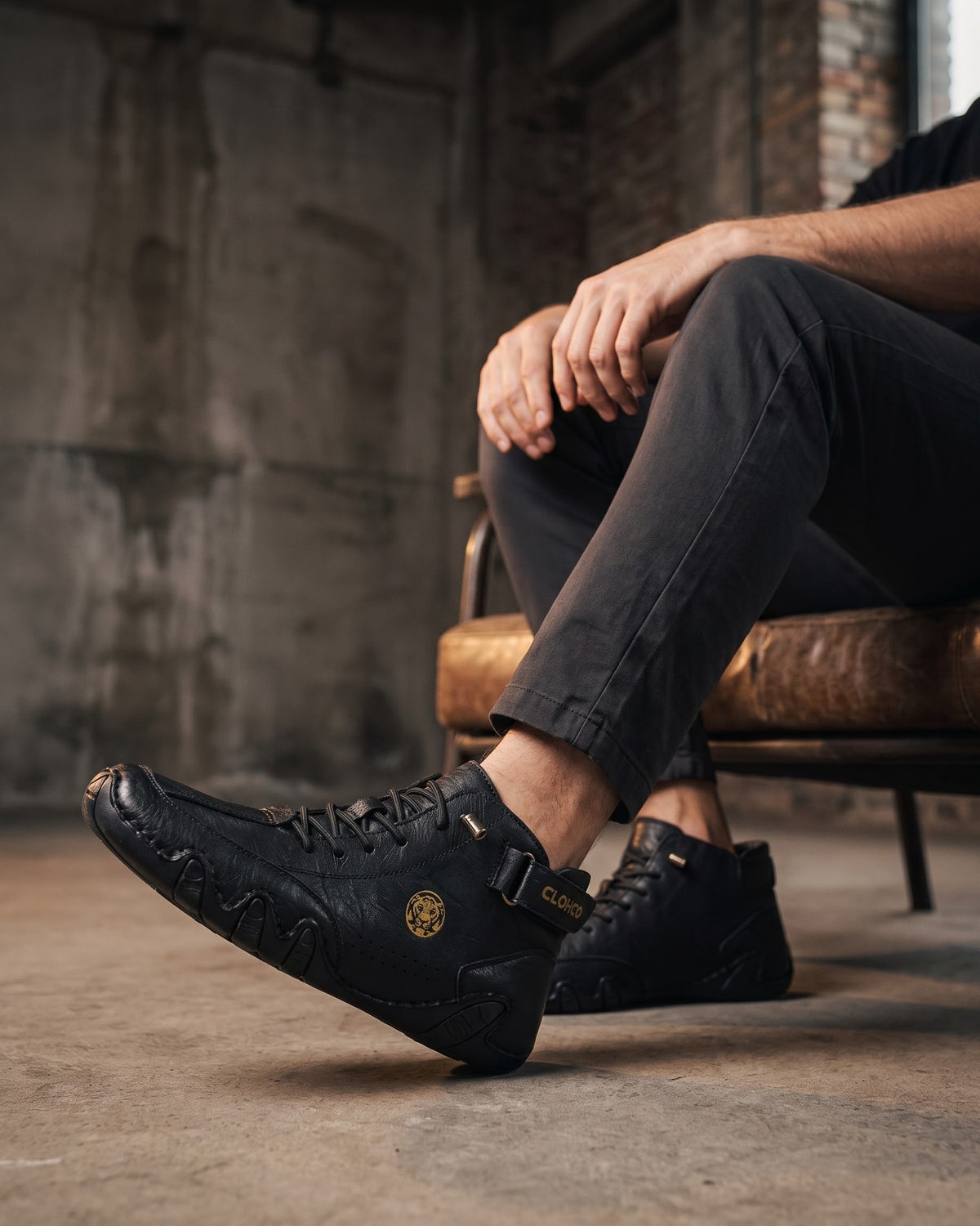 Andrea Leather Boot