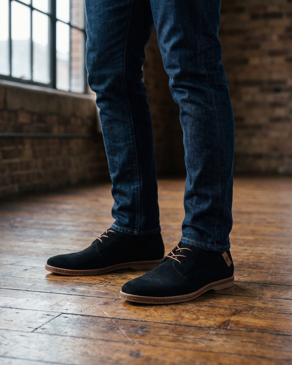 Serafino Suede-Effect Derby