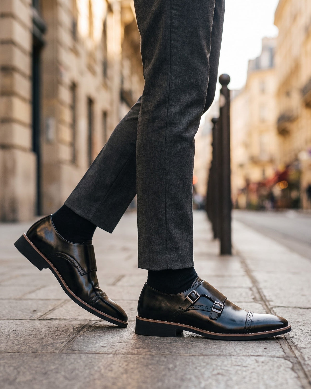 Julian Leather Monk Strap