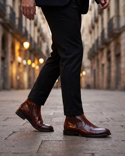 Iker Leather Chelsea Boot