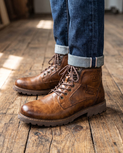Isidoro Leather Boot