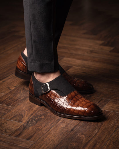 Pablo Leather Monk Strap