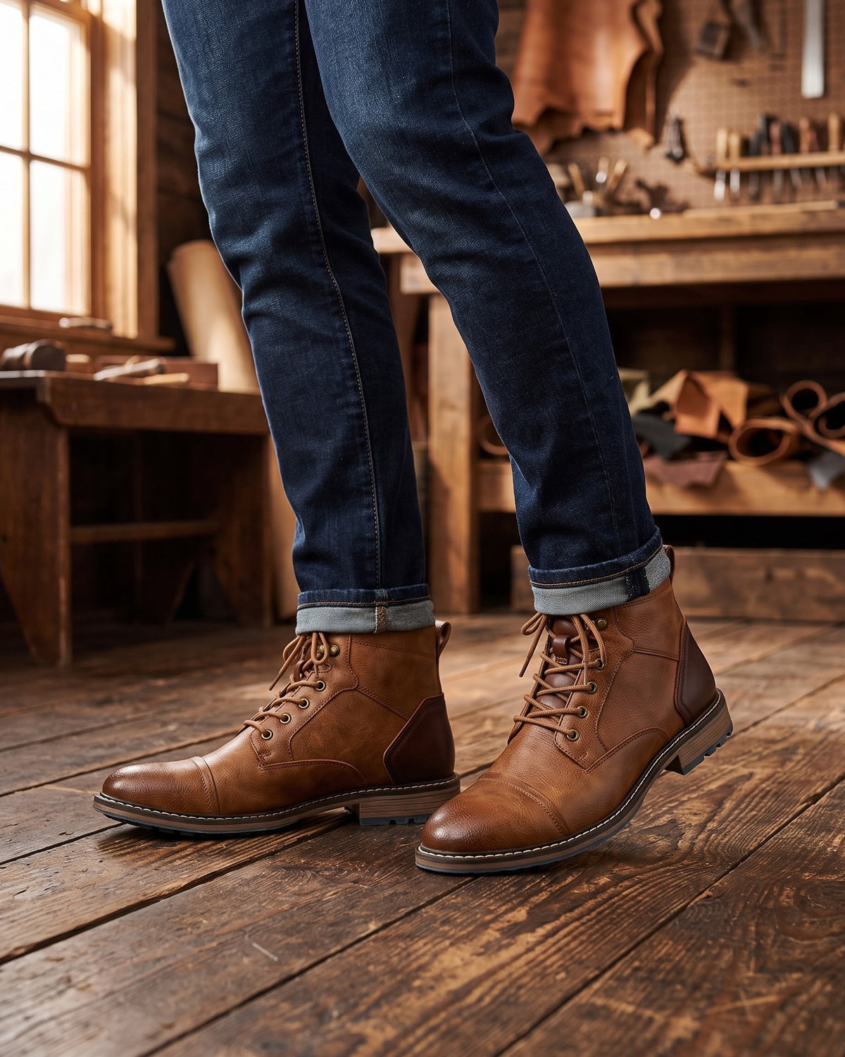 Lorenzo Leather Boot