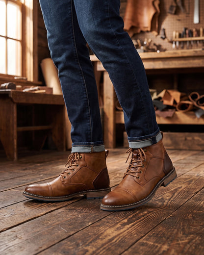 Lorenzo Leather Boot