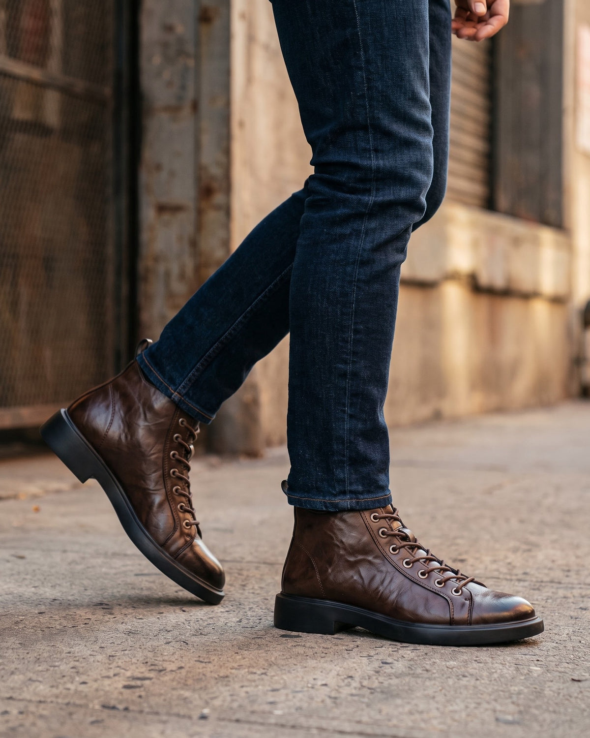 Gennaro Leather Boot