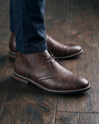 Carlo Leather Chukka Boot