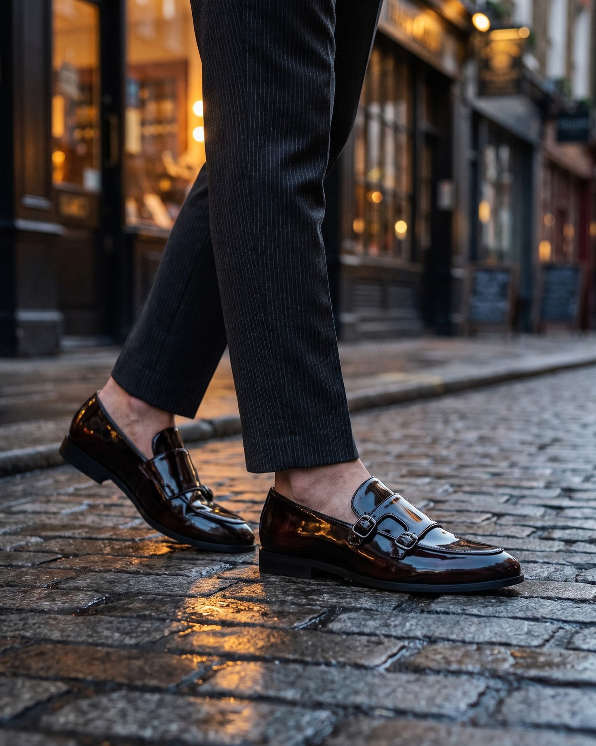 Piero Leather Monk Strap