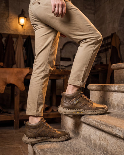 Roman Leather Boot