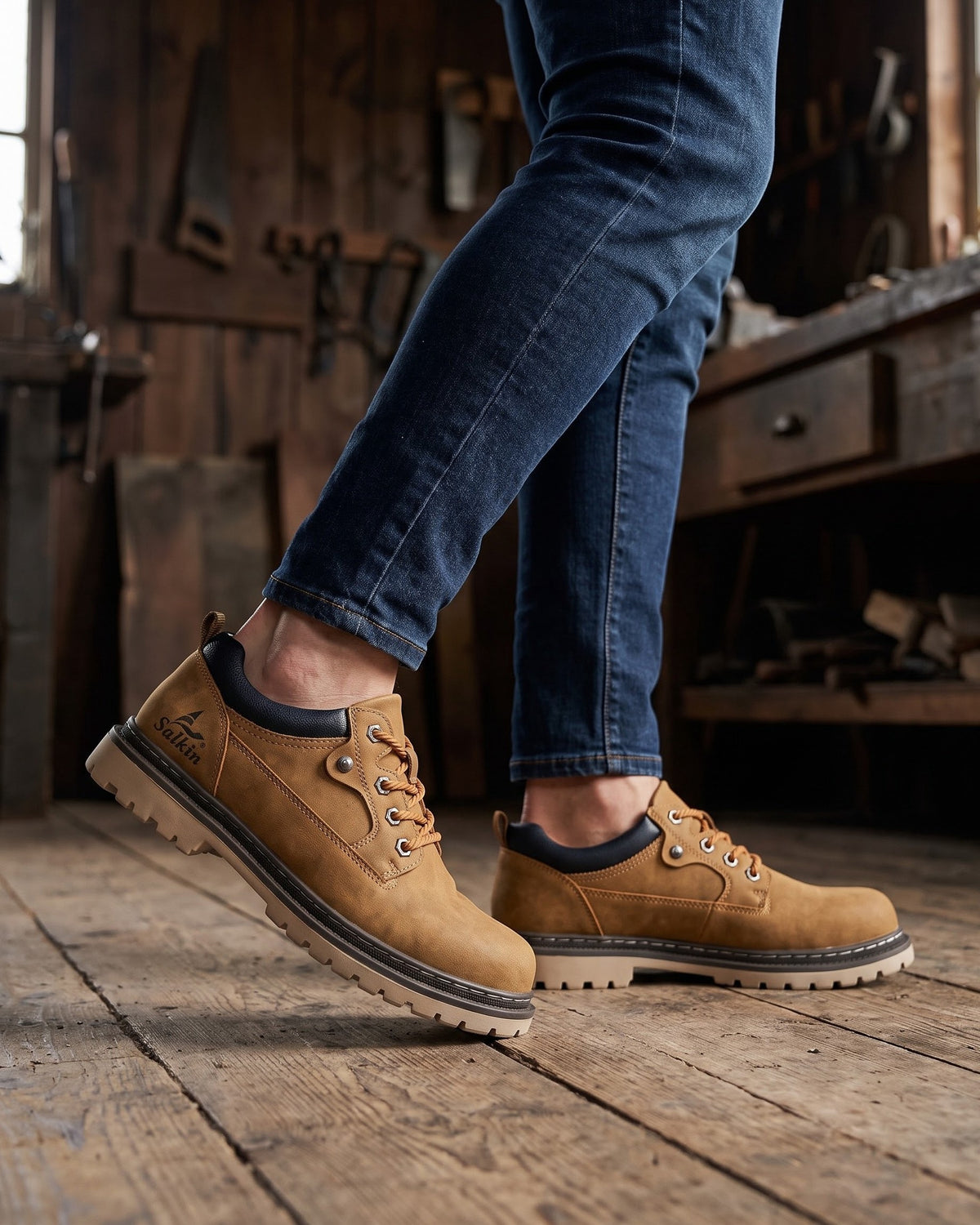 Valerio Leather Oxford