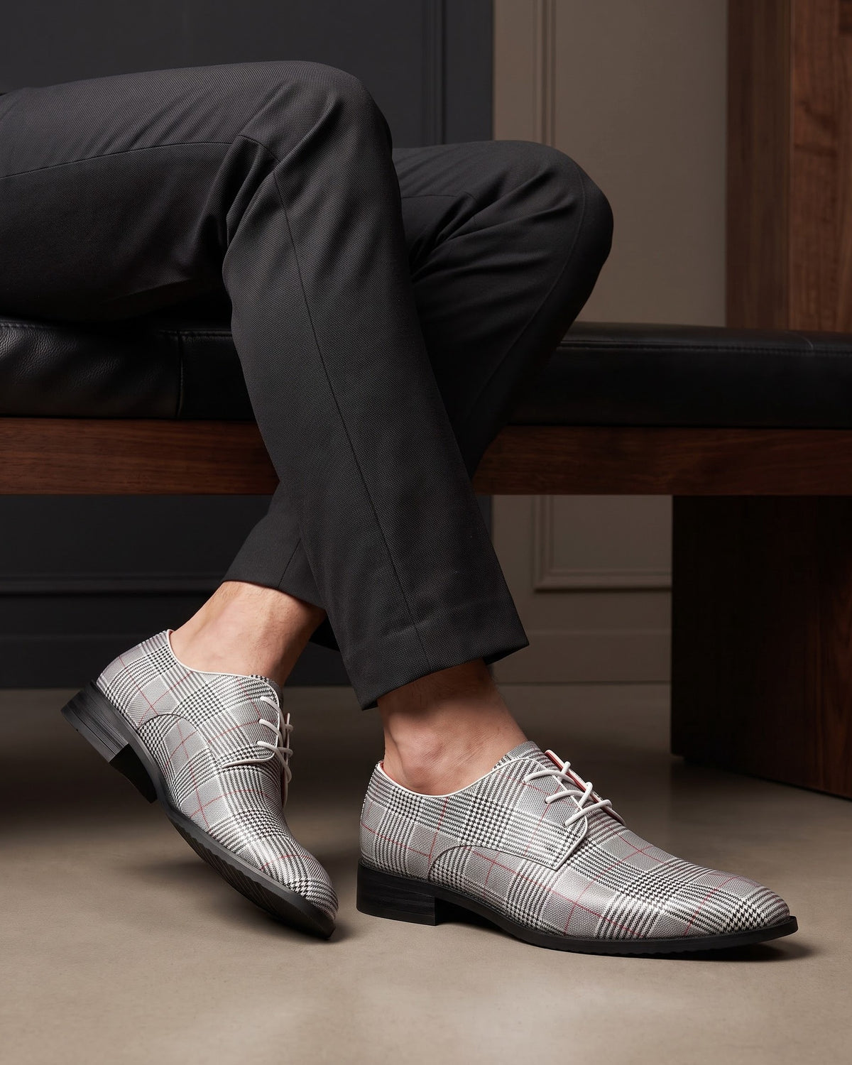 Romeo Faux Leather Derby