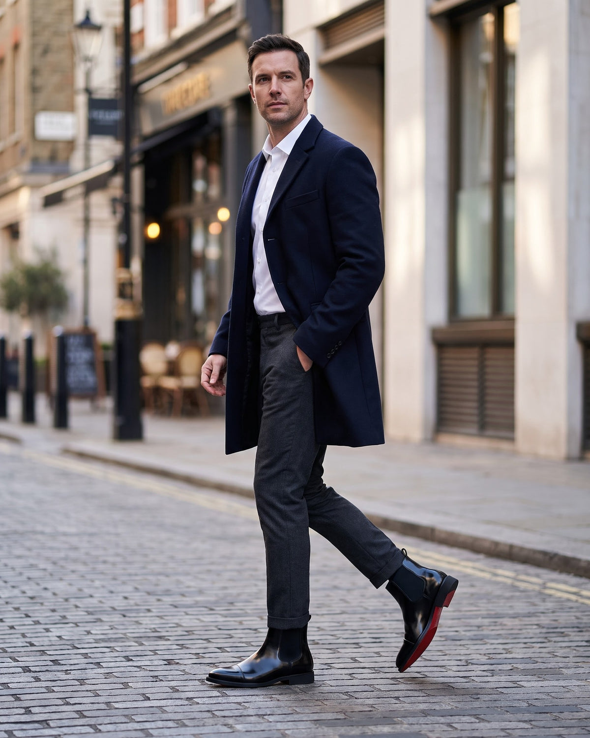 Silvio Leather Chelsea Boot