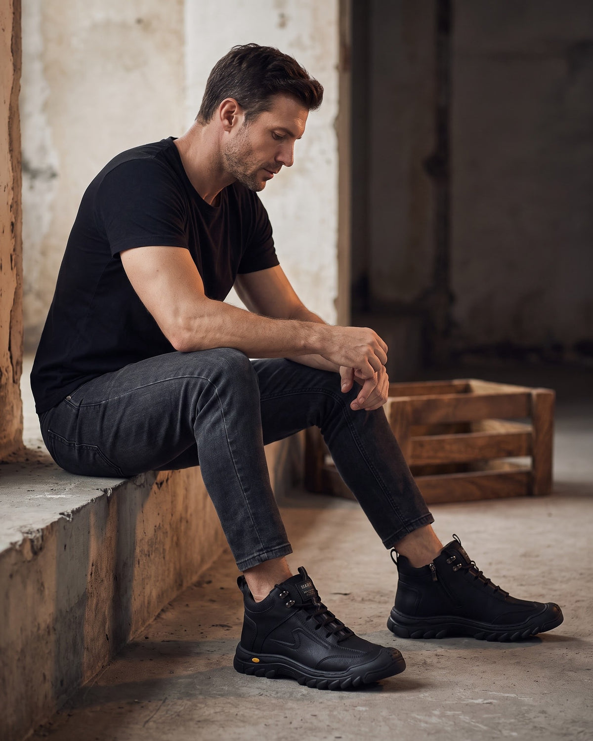 Angelo Leather Boot