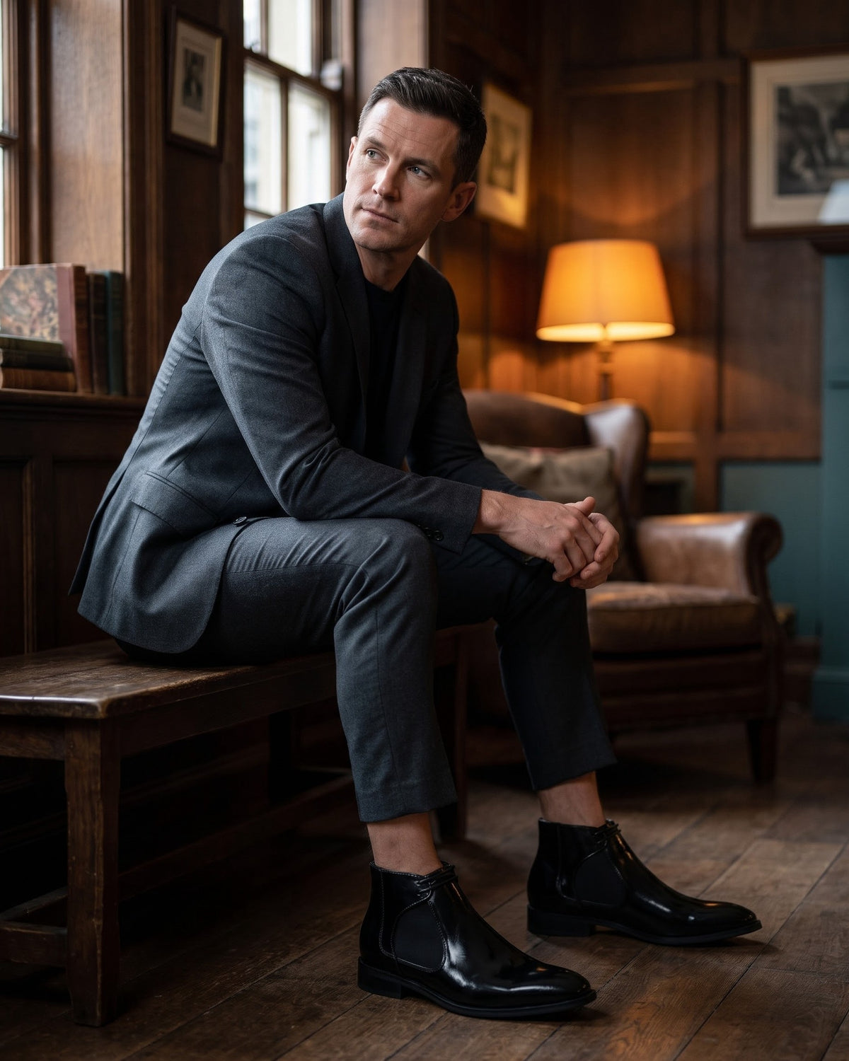 Rodolfo Leather Chelsea Boot