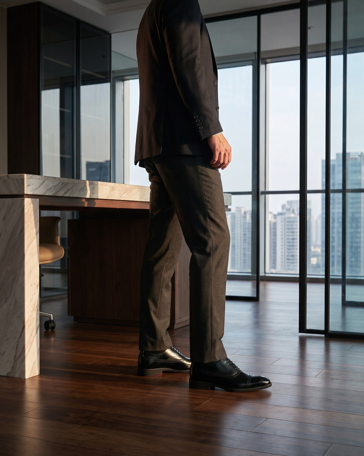 Fabian Leather Oxford