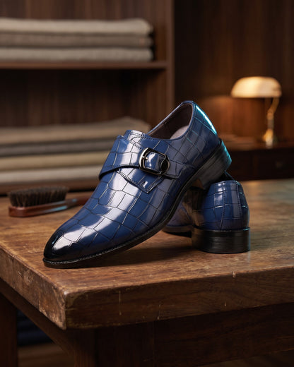 Paolo Leather Monk Strap
