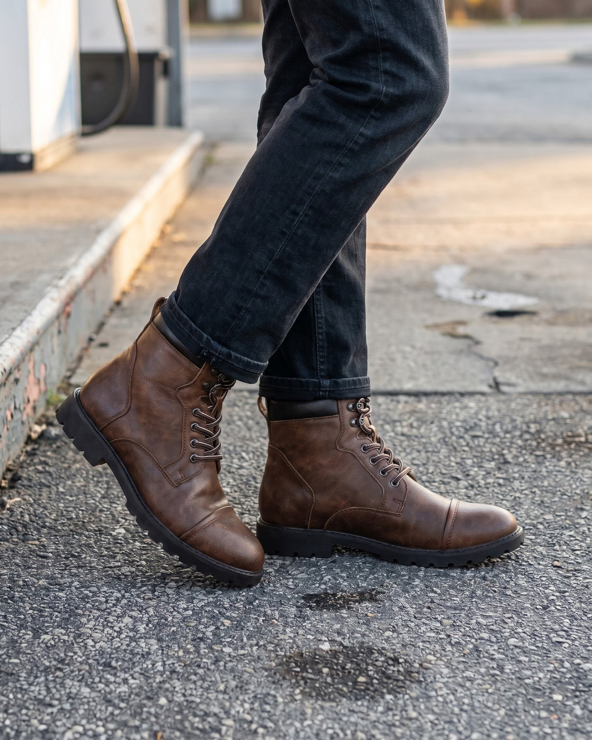 Lucio Leather Boot