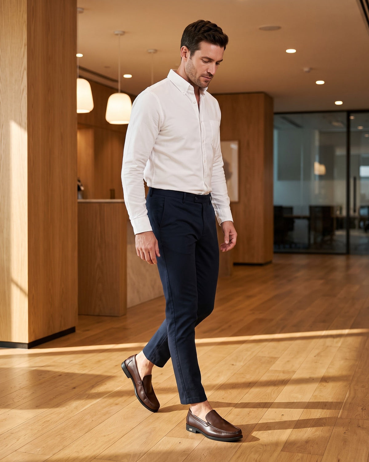 Raffaele Leather Loafer
