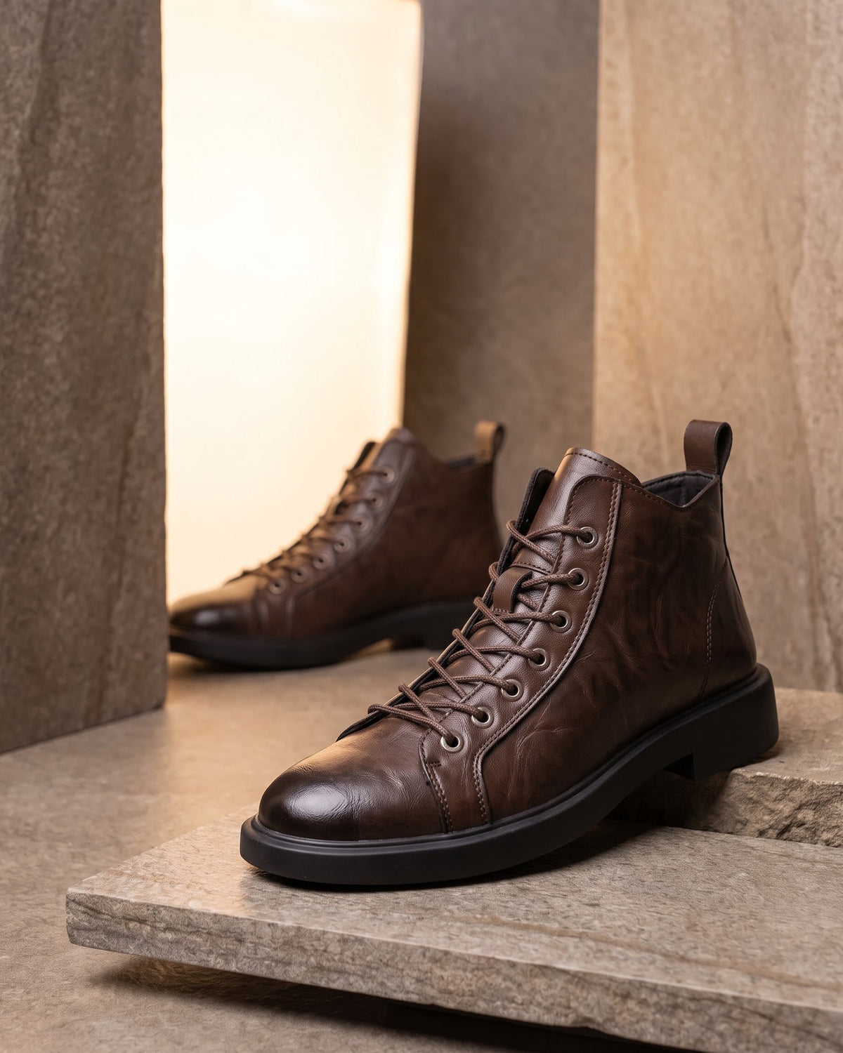 Gennaro Leather Boot