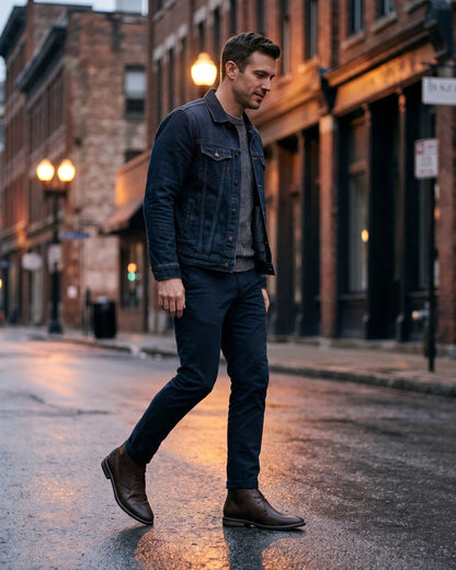 Carlo Leather Chukka Boot