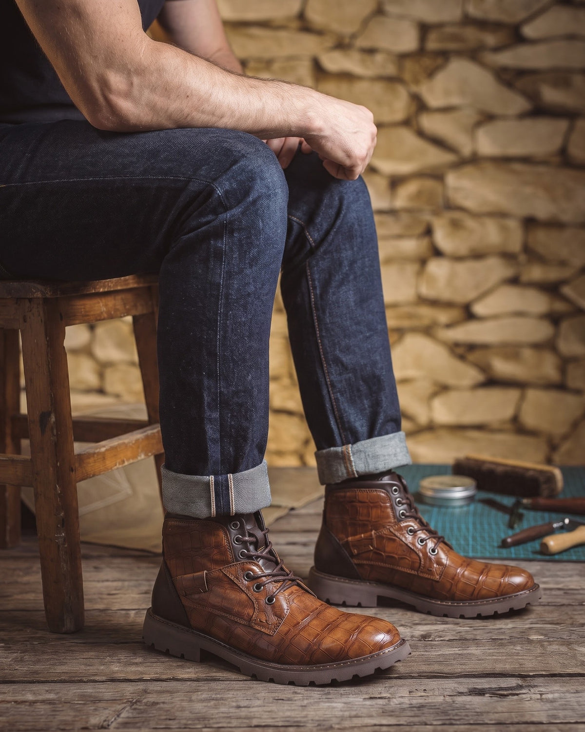 Teo Leather Boot