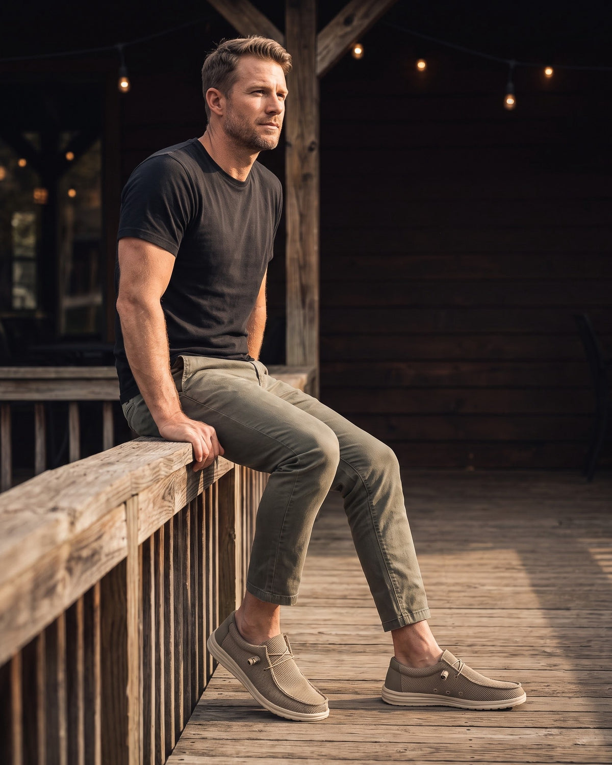 Carmelo Canvas Moccasin