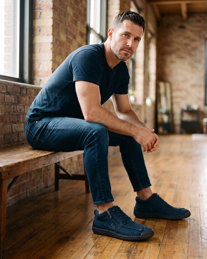 Rocco Faux Leather Chukka Boot