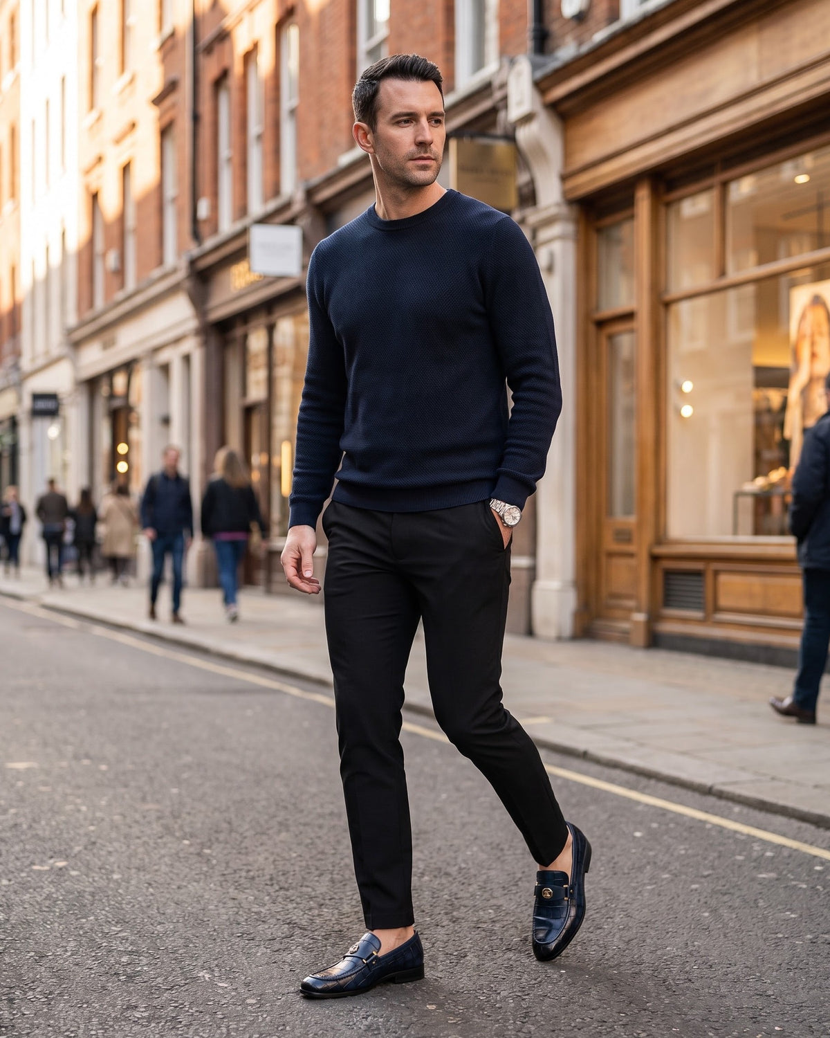 Santos Leather Loafer