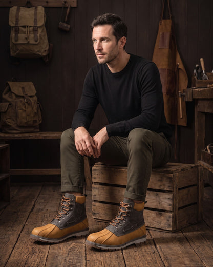 Gabriel Faux Leather Boot