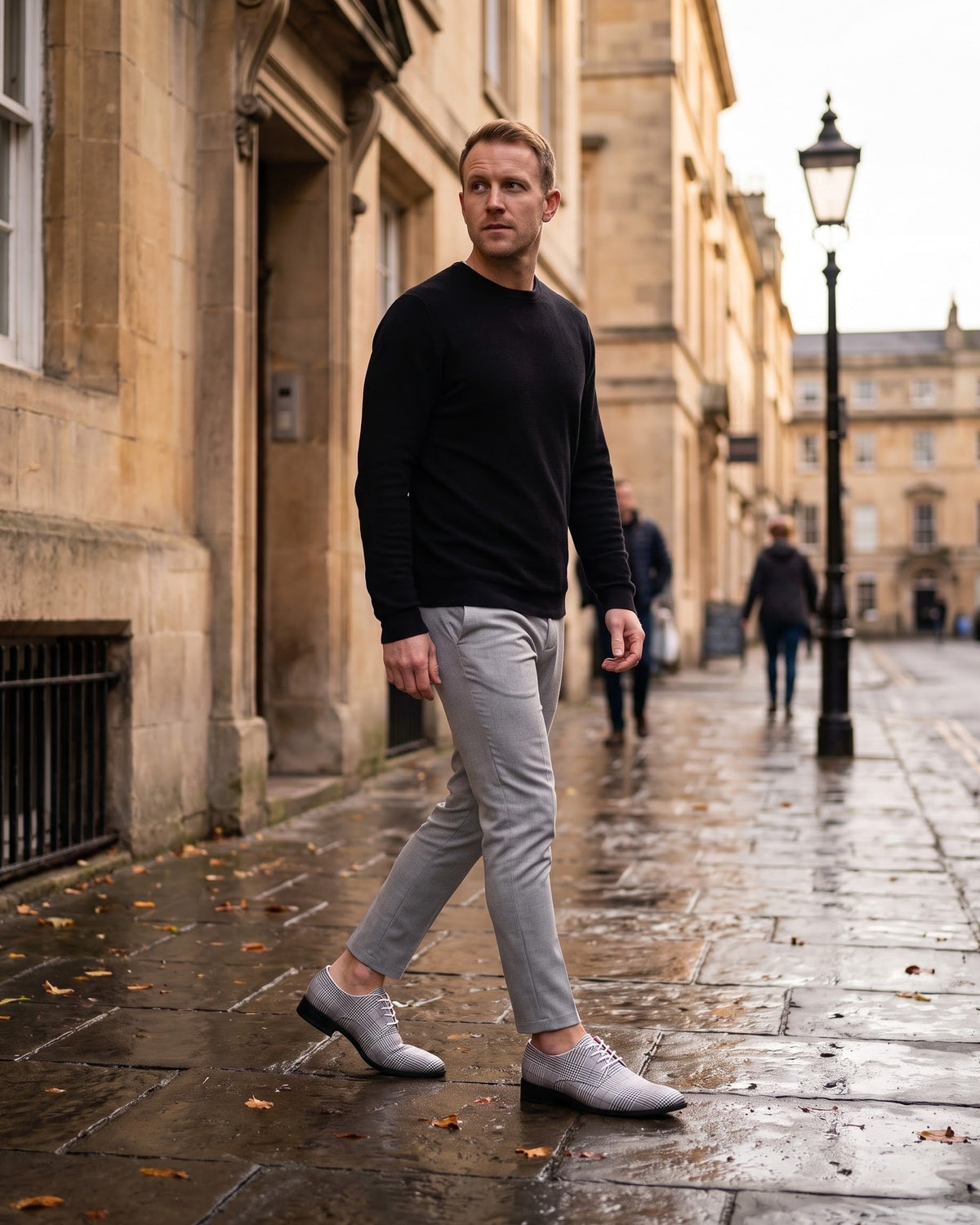 Romeo Faux Leather Derby