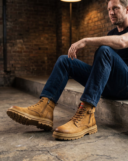 Hugo Faux Leather Boot