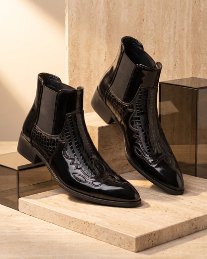 Ricardo Faux Leather Chelsea Boot