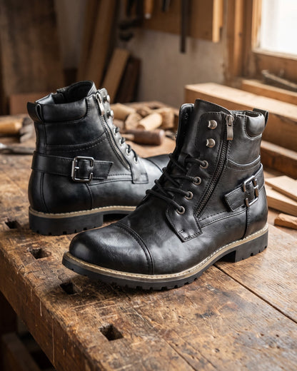 Elios Leather Boot