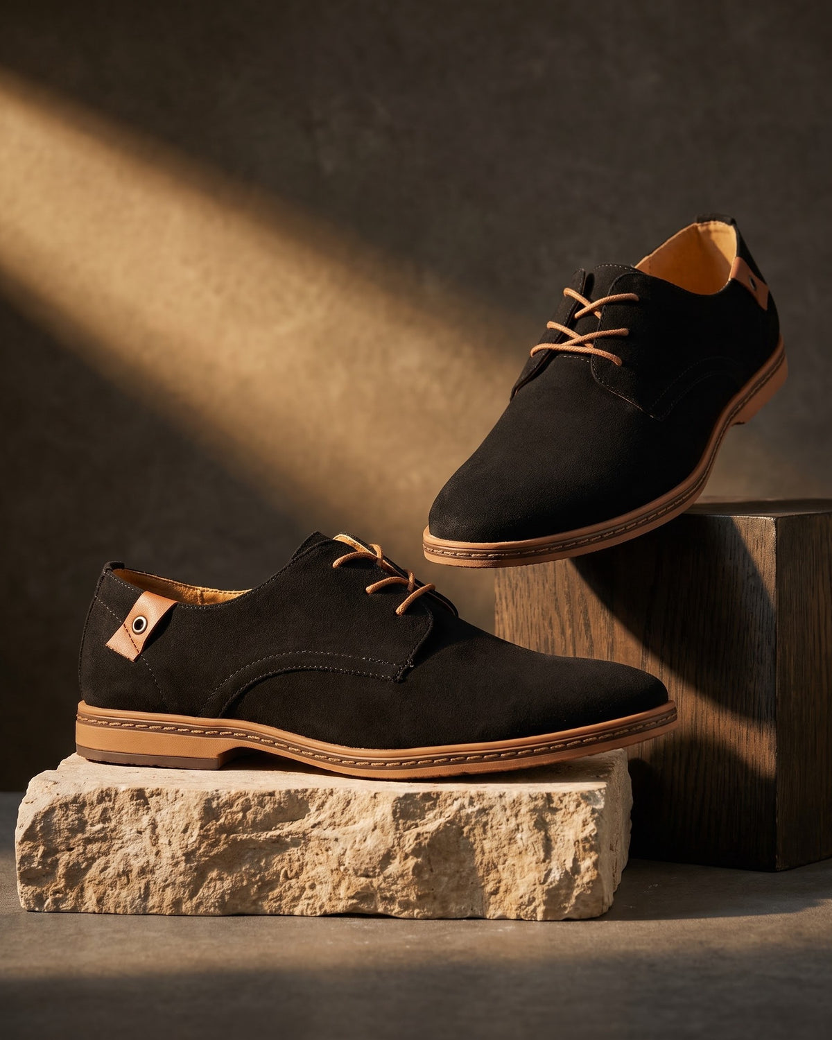Serafino Suede-Effect Derby