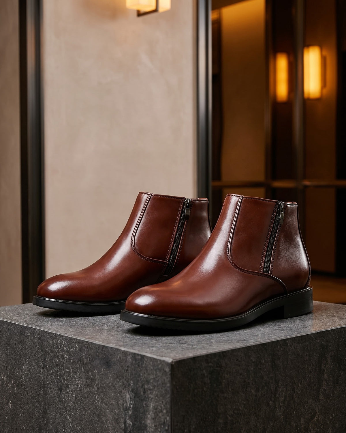 Iker Leather Chelsea Boot